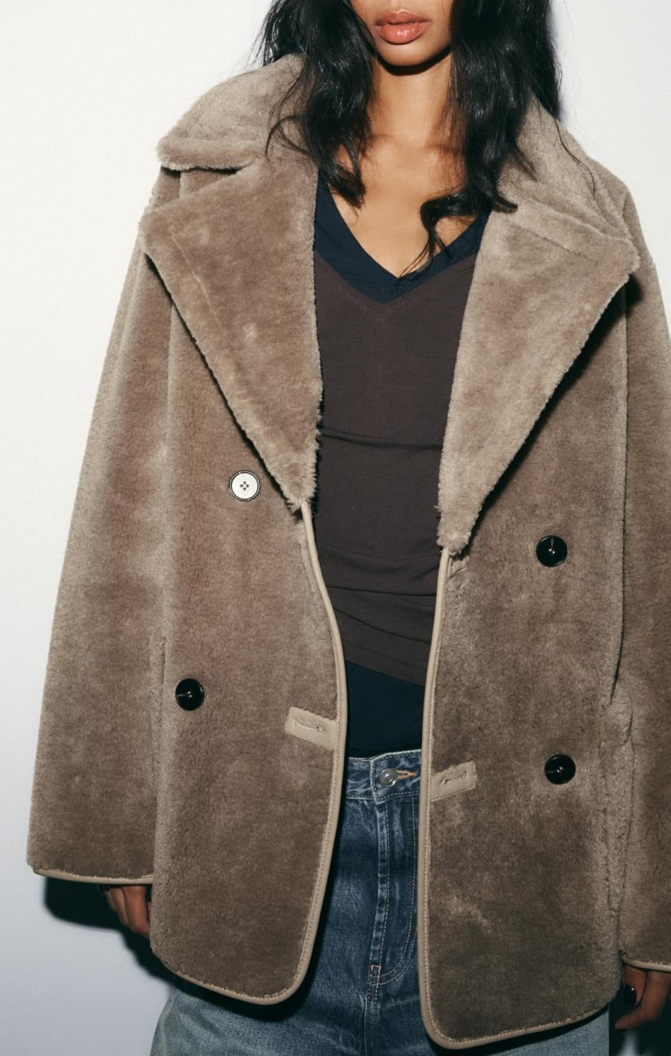 자라 양면 에코퍼 자켓 새상품 (정가169900) 상품이미지2