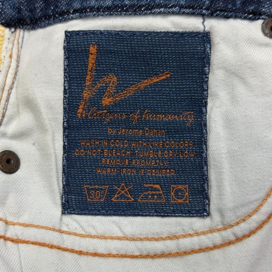 Citizens of Humanity y2k 데님 미니스커트 v3030 상품이미지8