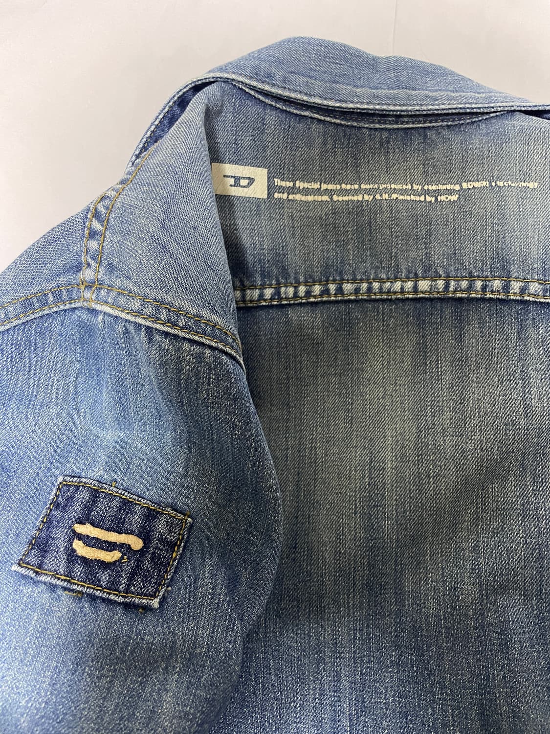 디젤 빈티지 데님 자켓 상품이미지4