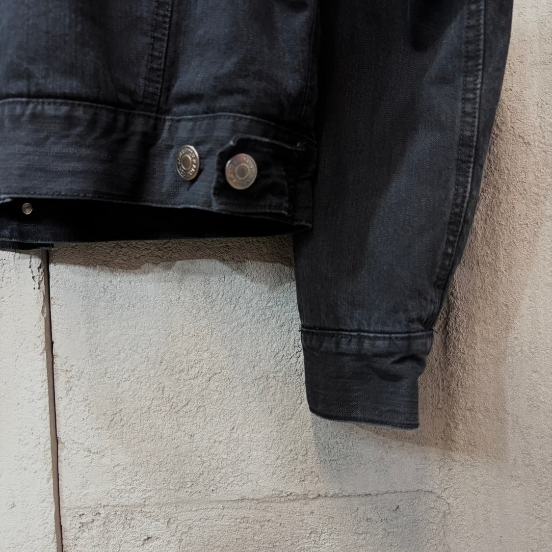 AMX AND FITCH 쉐르파 블랙 데님 자켓 (L) 상품이미지5
