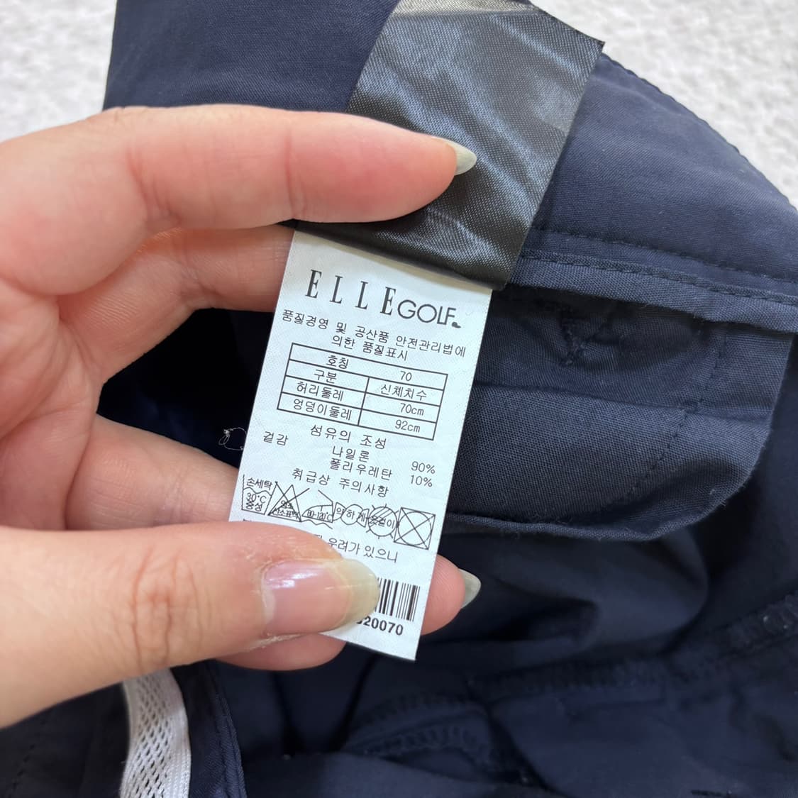 70 엘르골프 여성 골프웨어 7부 팬츠 0519Y 상품이미지4