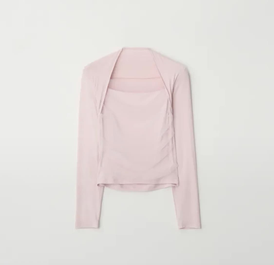 제니오 안느 볼레로 롱슬리브 (핑크) 상품이미지6