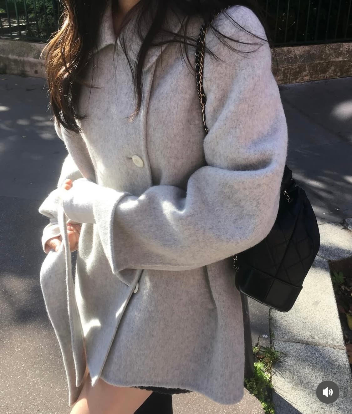 온드민 로엔 하프 핸드메이드 코트 상품이미지3