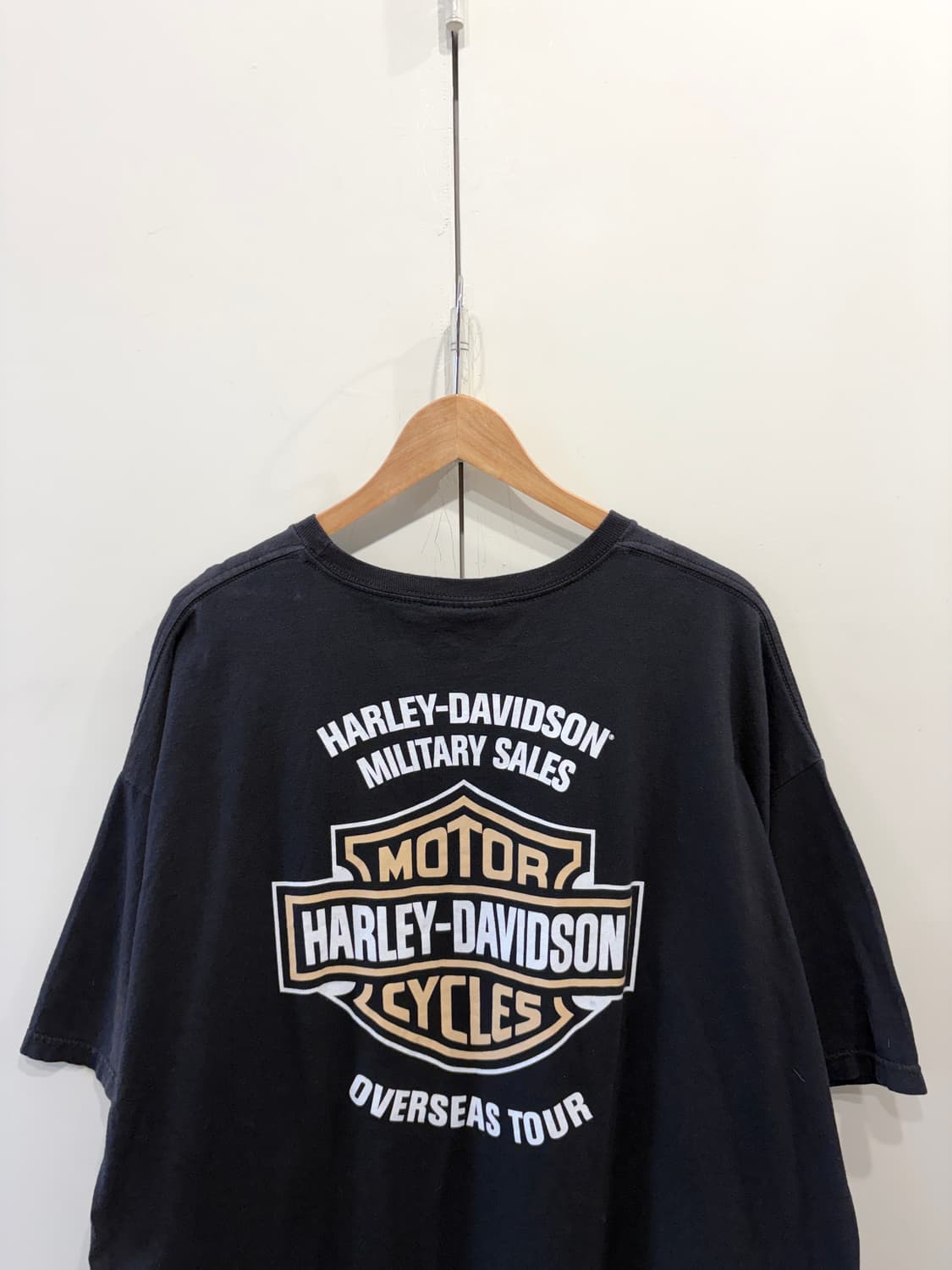 할리데이비슨 빈티지 프린팅 반팔 티셔츠 상품이미지4