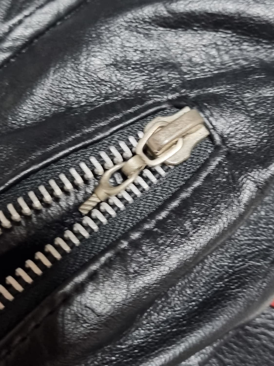 몬타나 스트릿웨어 흑백적 3컬러 독수리 불무늬 가죽자켓 상품이미지6