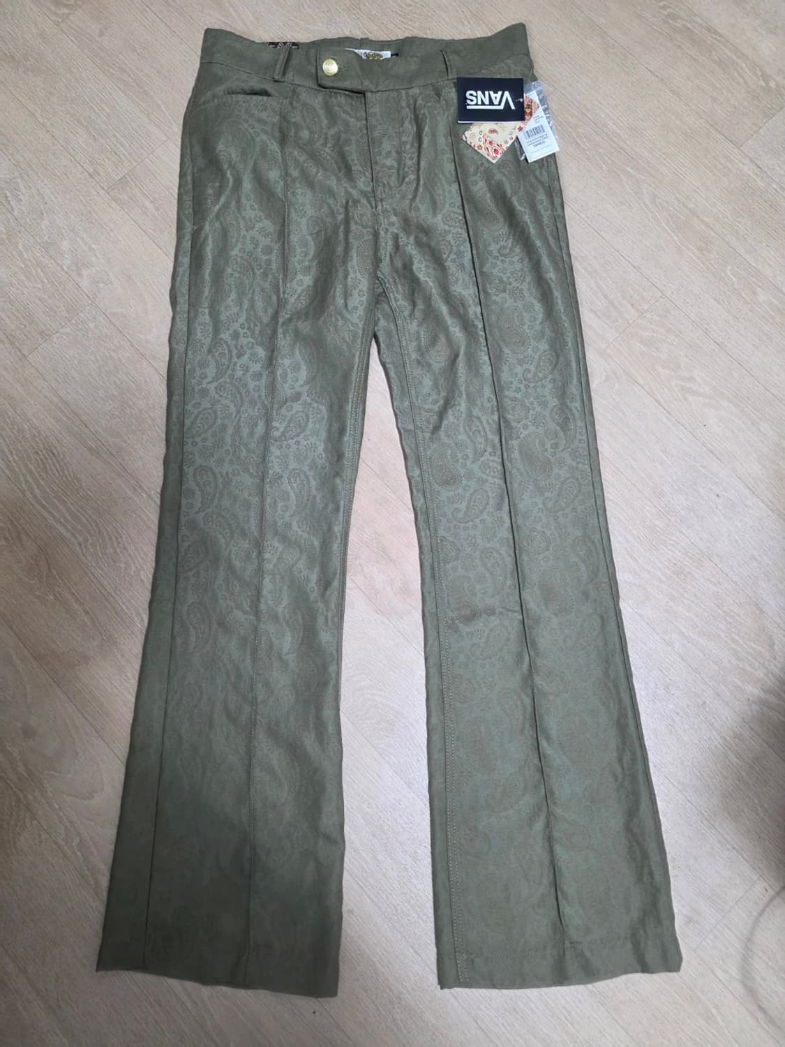 [새제품] 반스 x 앤더슨팩 밴더슨 플레어핏 세미부츠컷 팬츠 30 상품이미지1