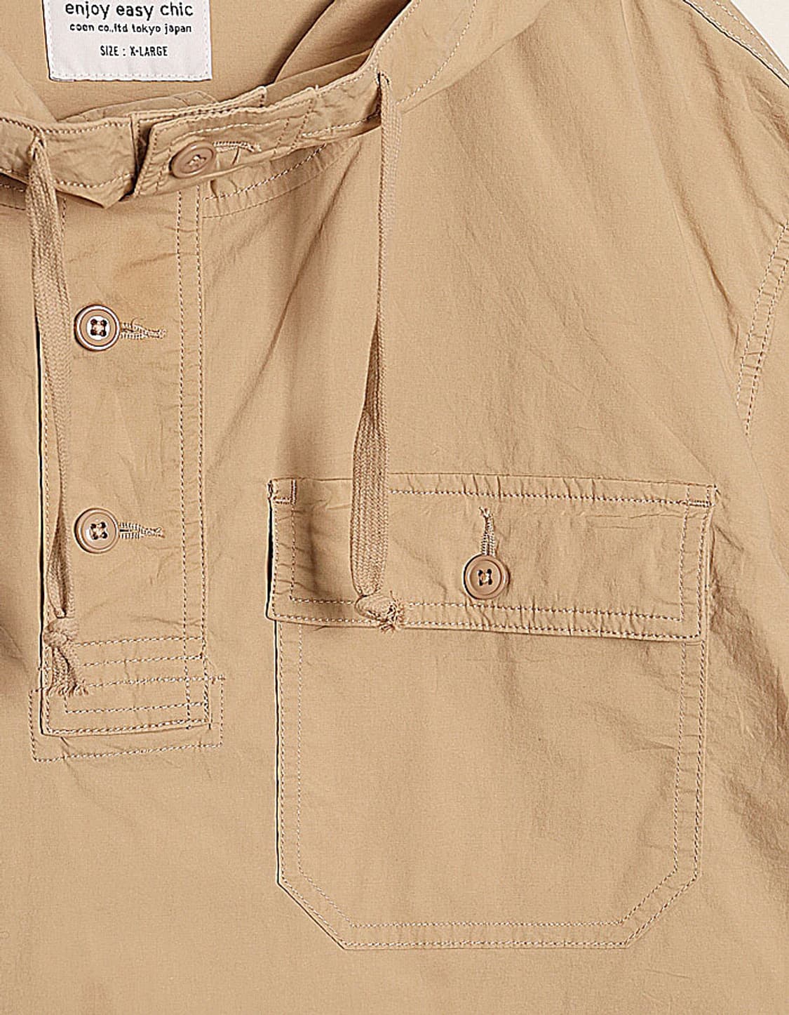  coen Stretch Dump Anorak 상품이미지2