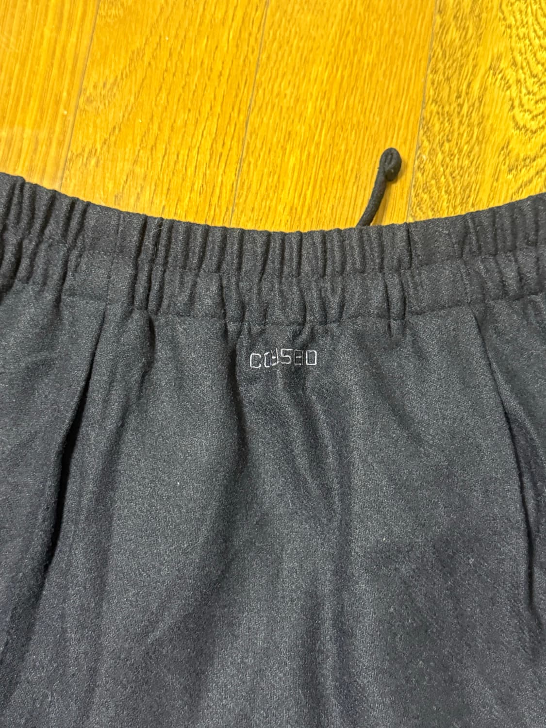 코이세이오 플리츠 오버 울팬츠 상품이미지3