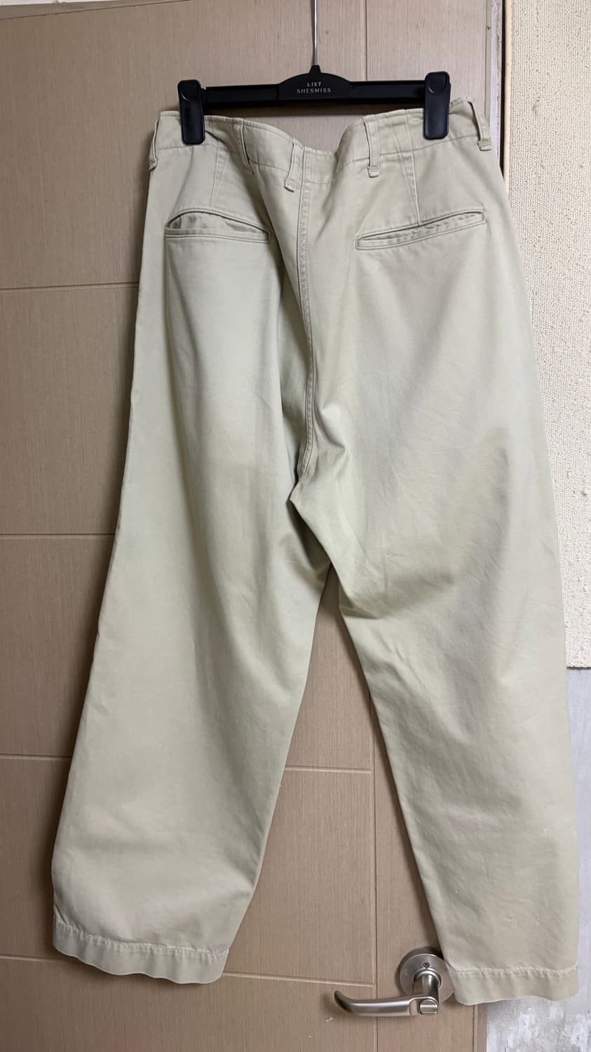 22fw 시오타 베이지 스톤바이오 웨폰 치노 4사이즈 판매 상품이미지2