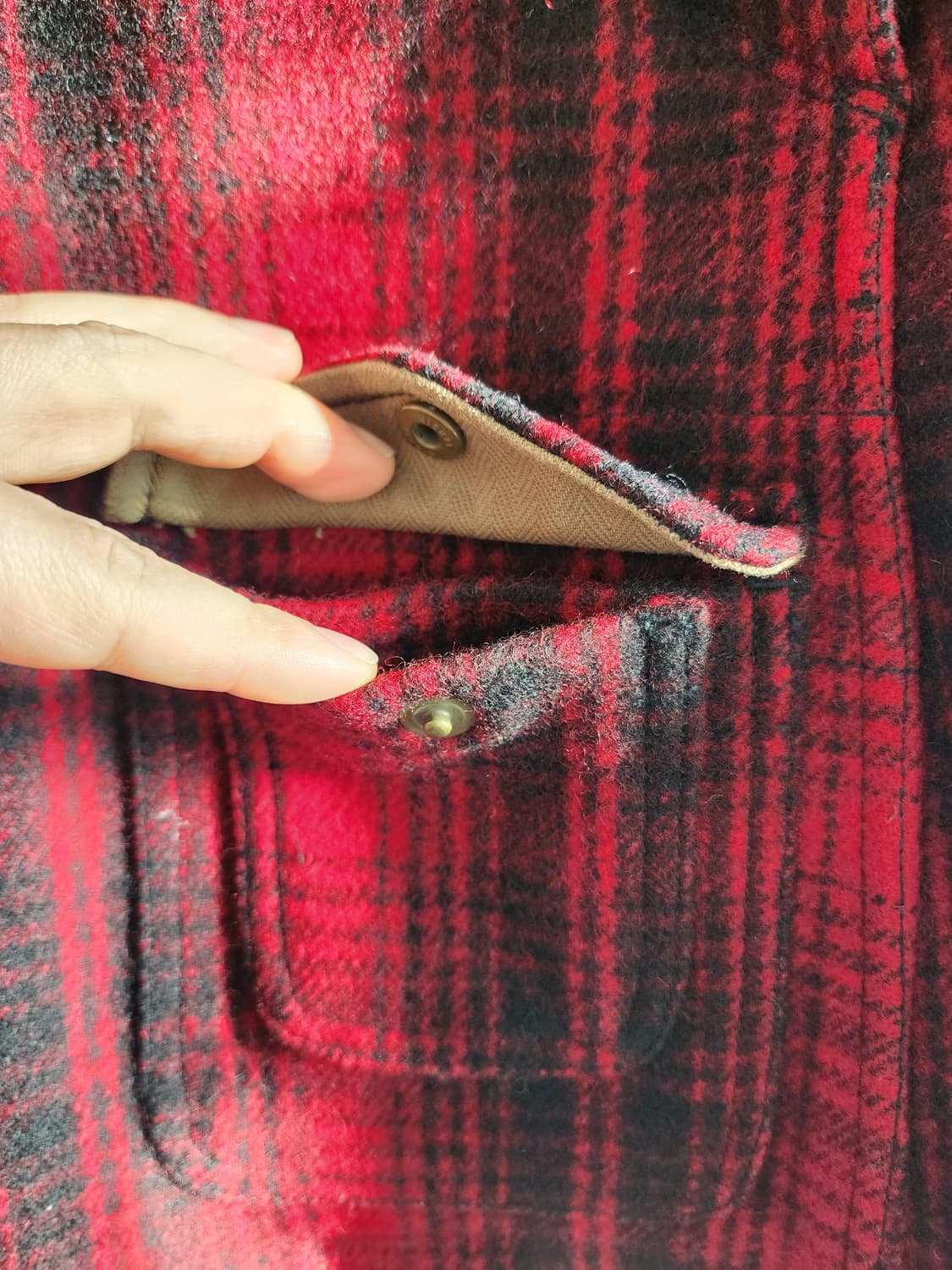 (남여공용) 울리치 버팔로체크 헌팅자켓 상품이미지9