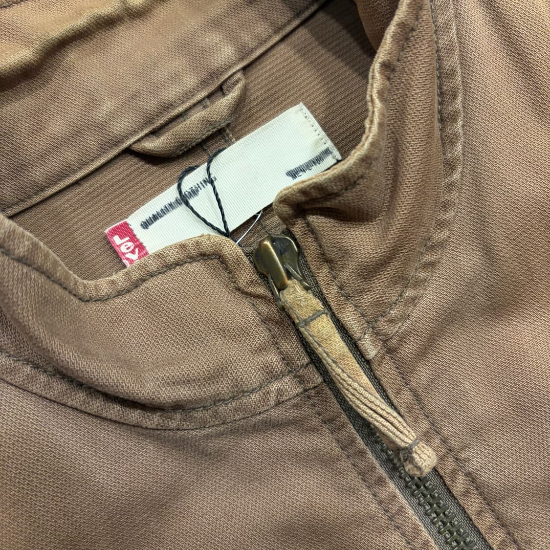 [L] 리바이스 바이커 브라운 워크 집업 자켓 B781 상품이미지4