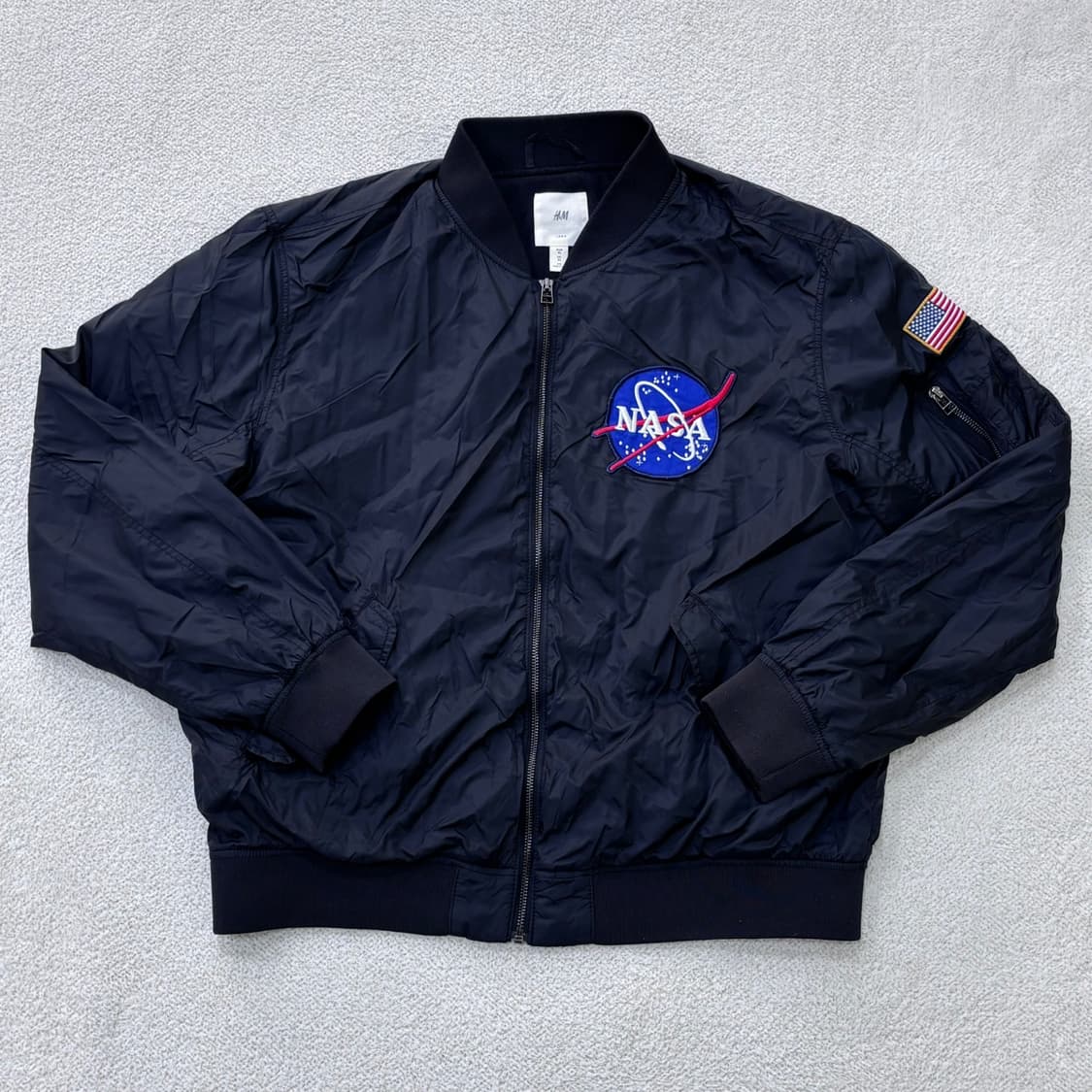 XL H&M 나일론 보머 재킷 0312E 상품이미지1