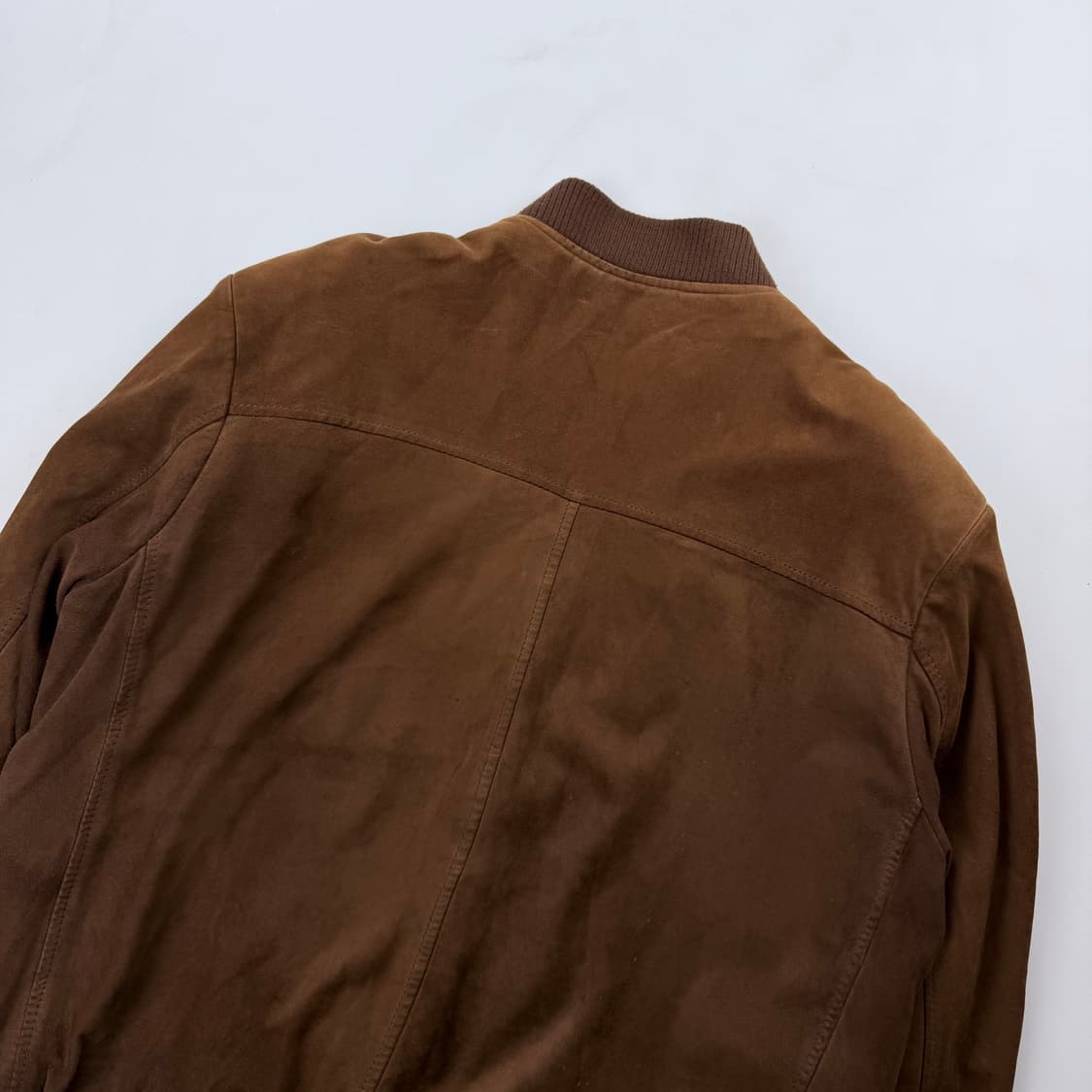 산양가죽 스웨이드 블루종 상품이미지7