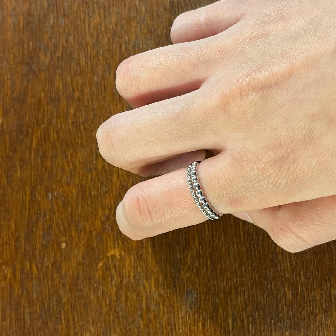 새상품 여성 신주 투라인 반지 실반지 상품이미지3