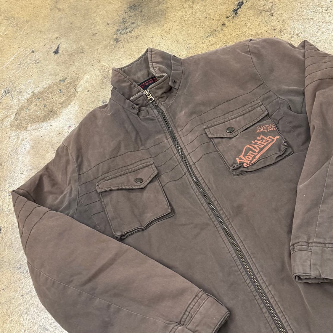 본더치 초코 빈티지 브라운 자켓 100 상품이미지1