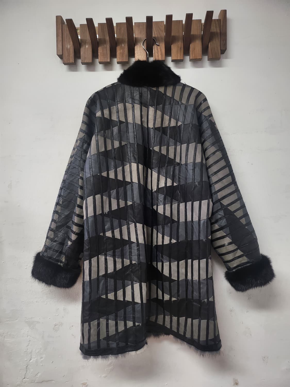 일본빈티지밍크가죽리버시블코트 상품이미지9