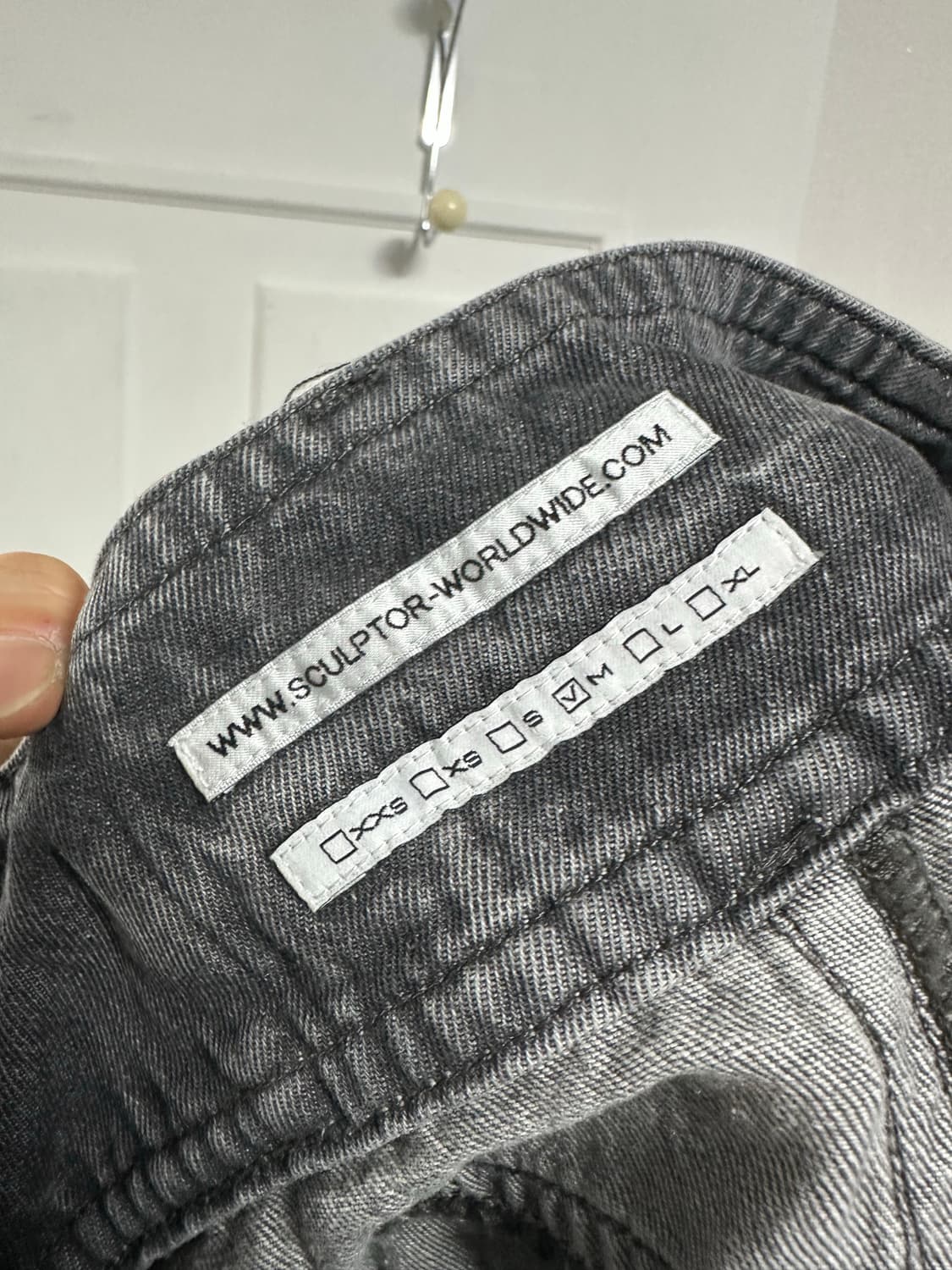 스컬프터 유니온잭 엔지니어드 데님 팬츠 상품이미지3