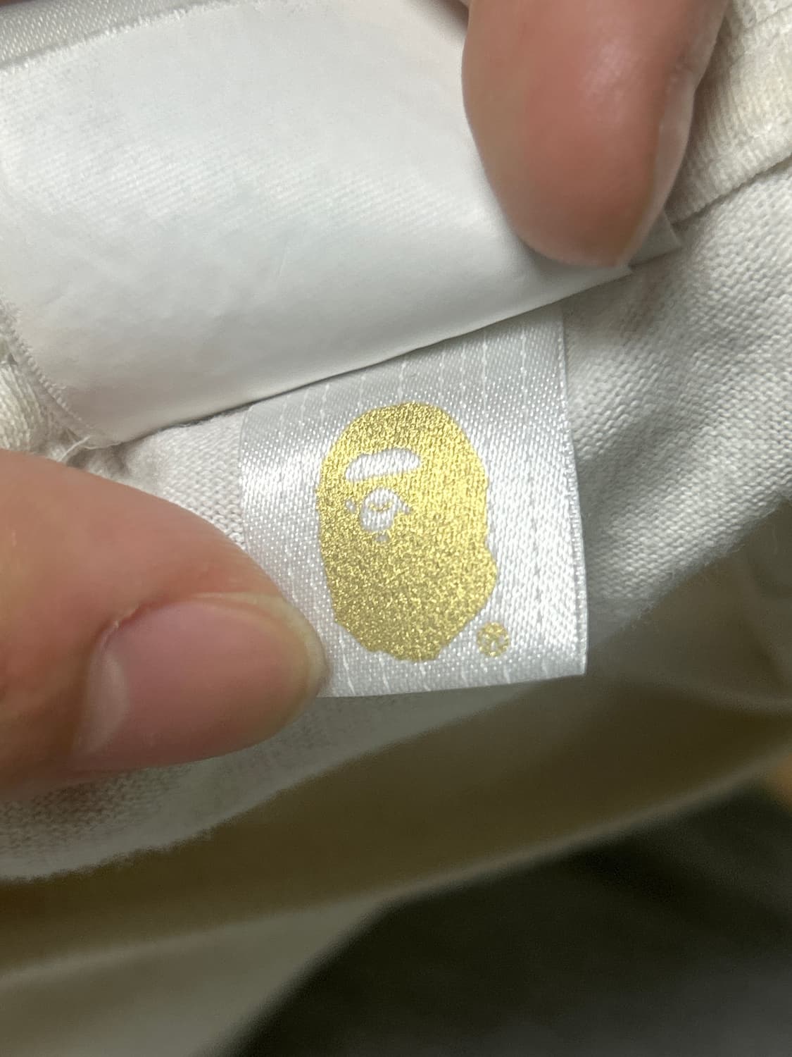 베이프 재팬 빅 에이프 헤드 시티 티셔츠 화이트 상품이미지3