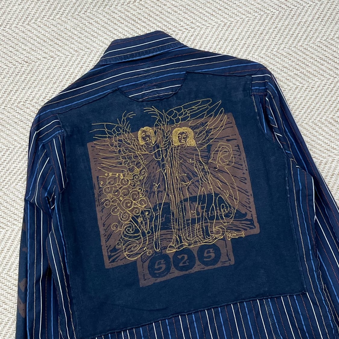 빈티지 스트라이프 웨스턴셔츠 r2339 상품이미지4