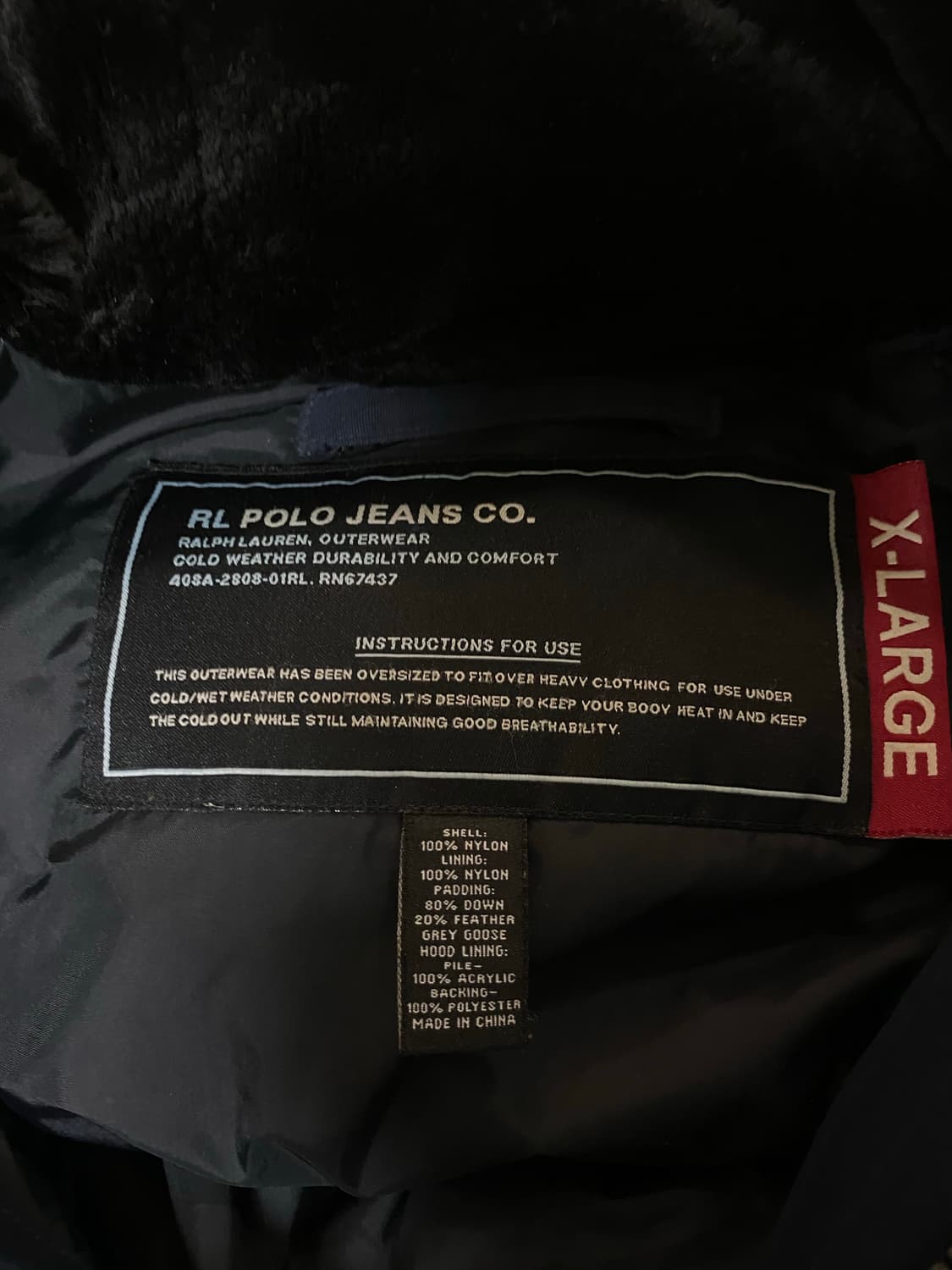 🌊Polo jeans N3B goosedown parka 상품이미지9