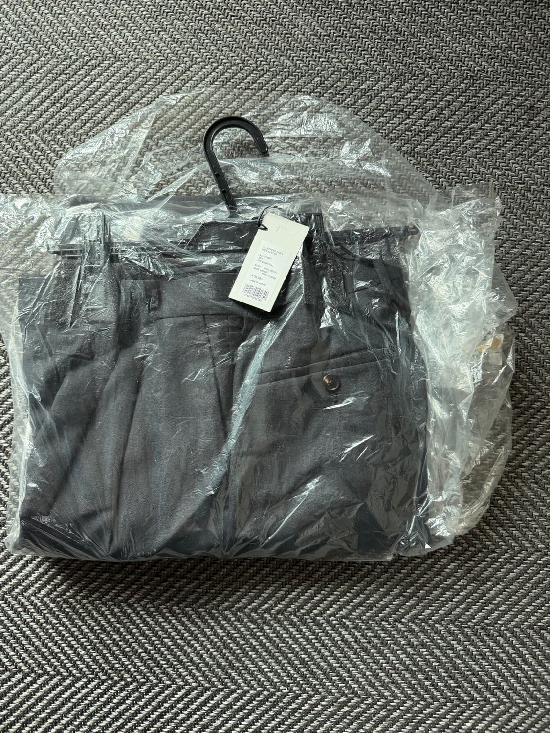 AURALEE 오라리 BLUEFACED WOOL WIDE SLACKS 상품이미지8