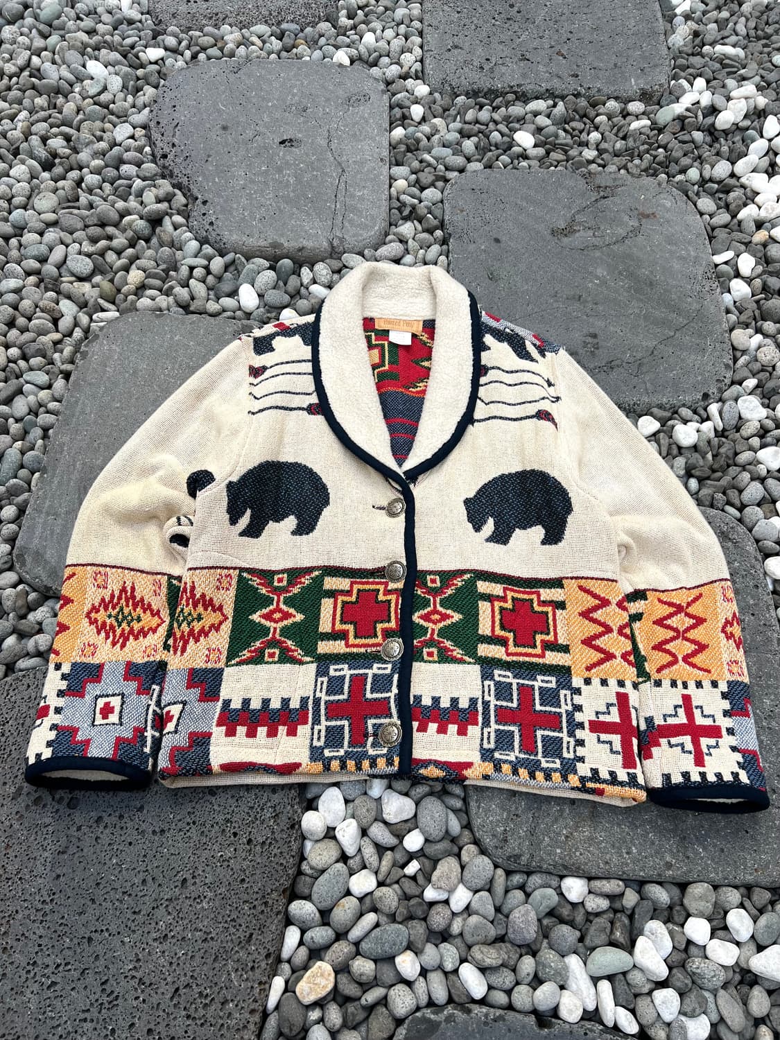 1980/90s PAINTED PONY USA 네이티브아메리칸 웨스턴자켓 상품이미지4