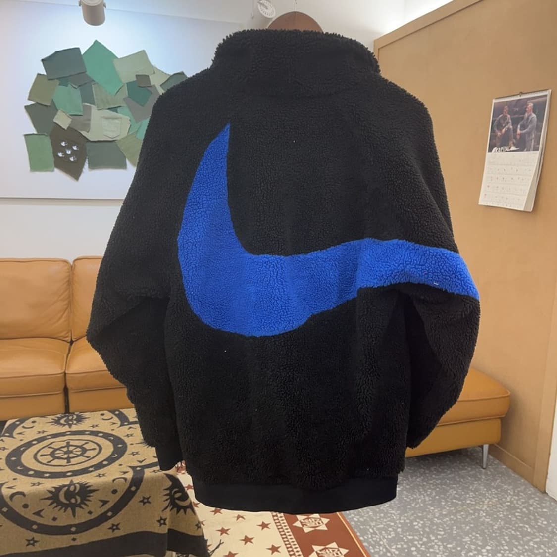 나이키 레트로 빅스우시 딥블루 양털 후리스 L C08602 상품이미지4