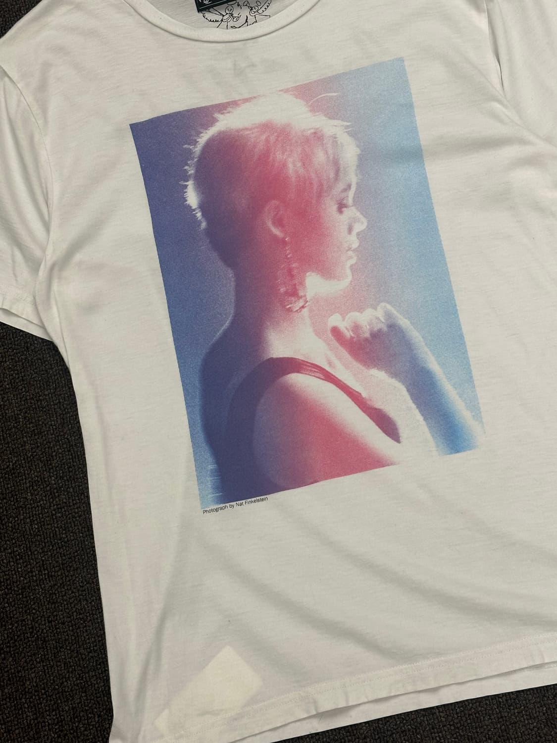 M)히스테릭 글래머x앤디워홀 빈티지 프린팅 락 반팔 상품이미지2