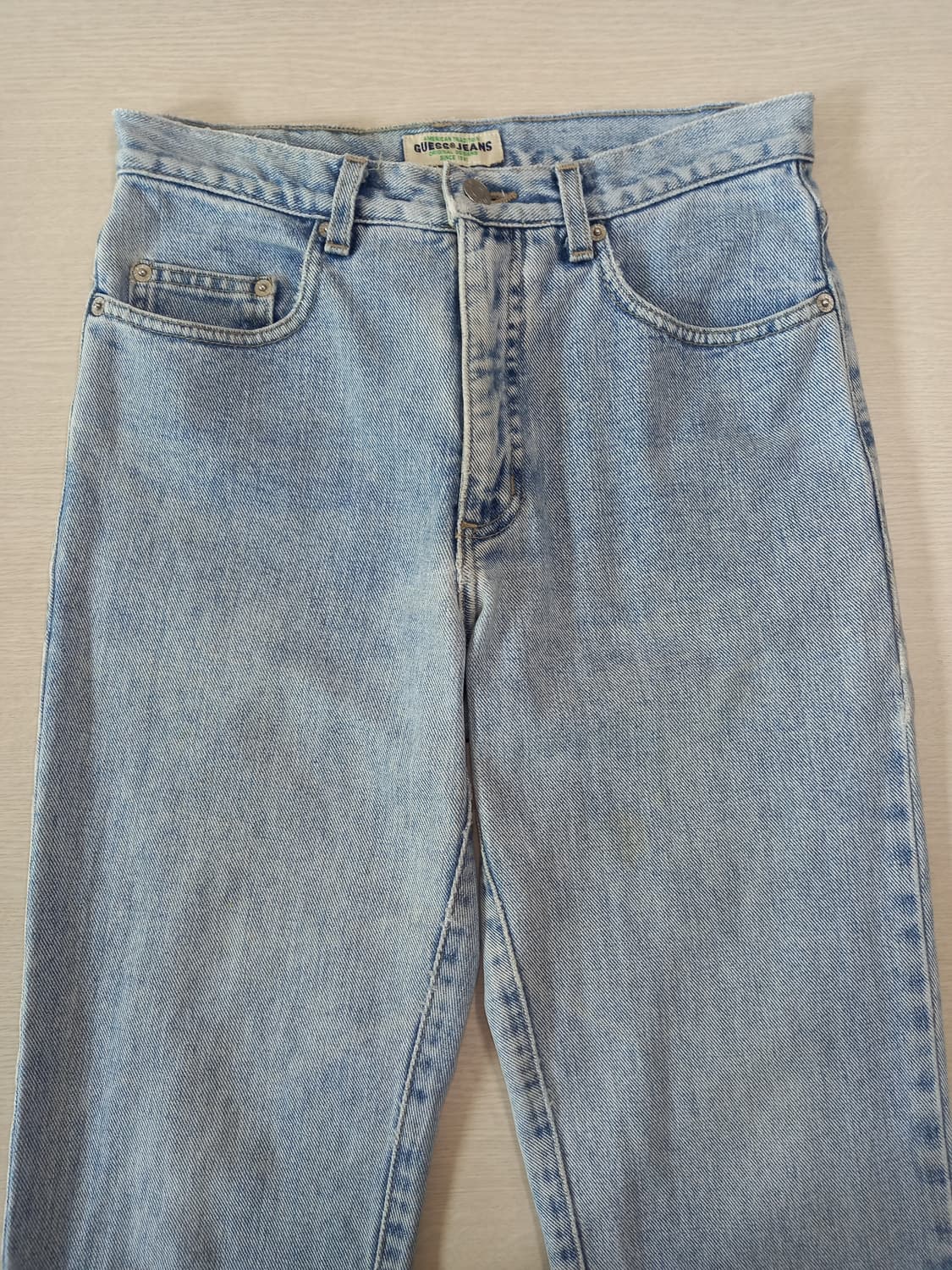 28 90's GUESS USA 일자진 연청 28-878 상품이미지3