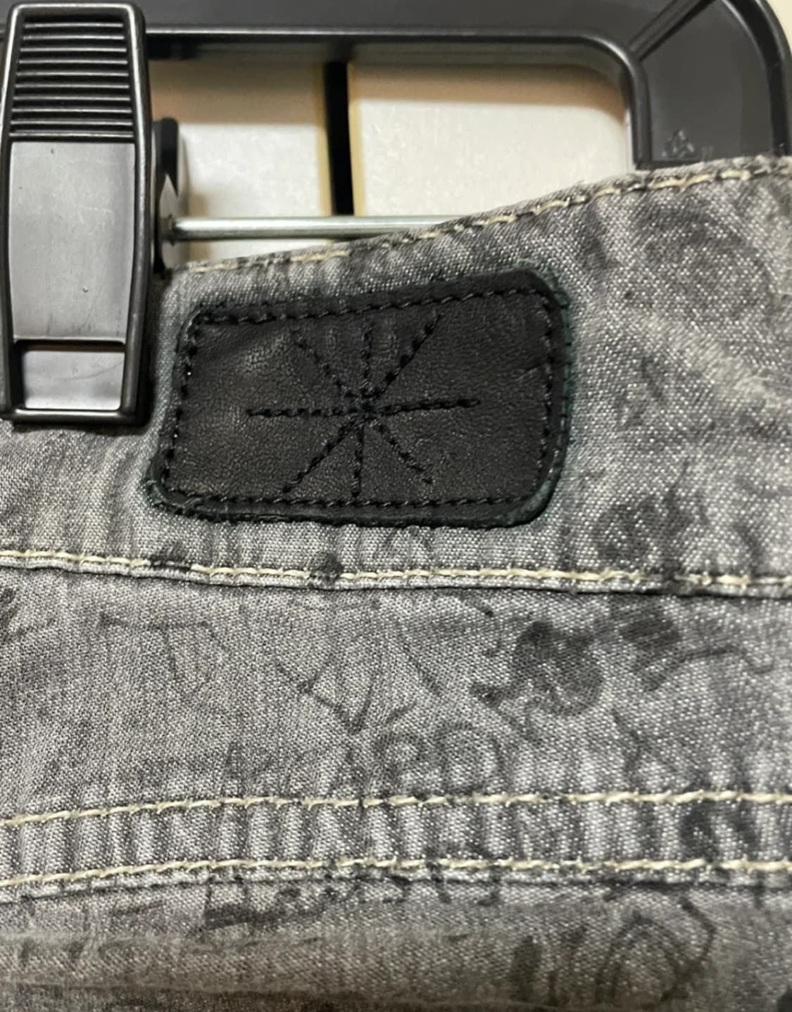 Isabel Marant 회색 프린팅 스키니진 0사이즈 상품이미지4