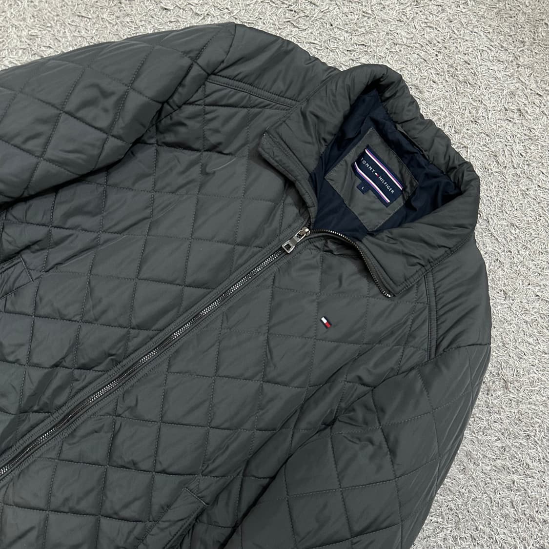 [100] 타미힐피거 퀼팅자켓 상품이미지1