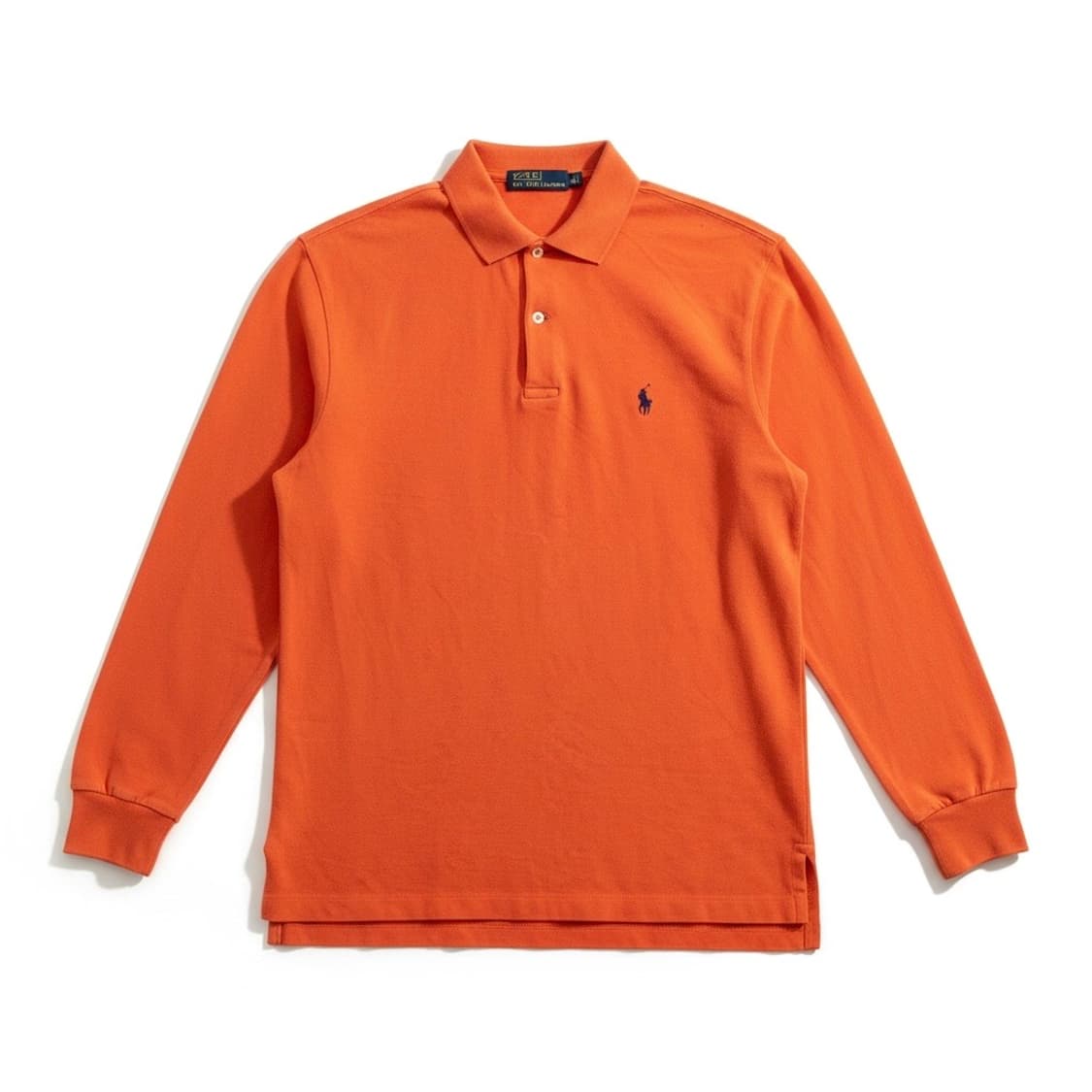 폴로 랄프로렌 긴팔 카라티 오렌지 상품이미지1