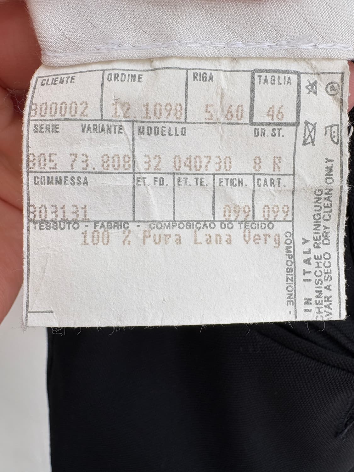 VINTAGE (Made in Italy) 슬랙스 상품이미지6