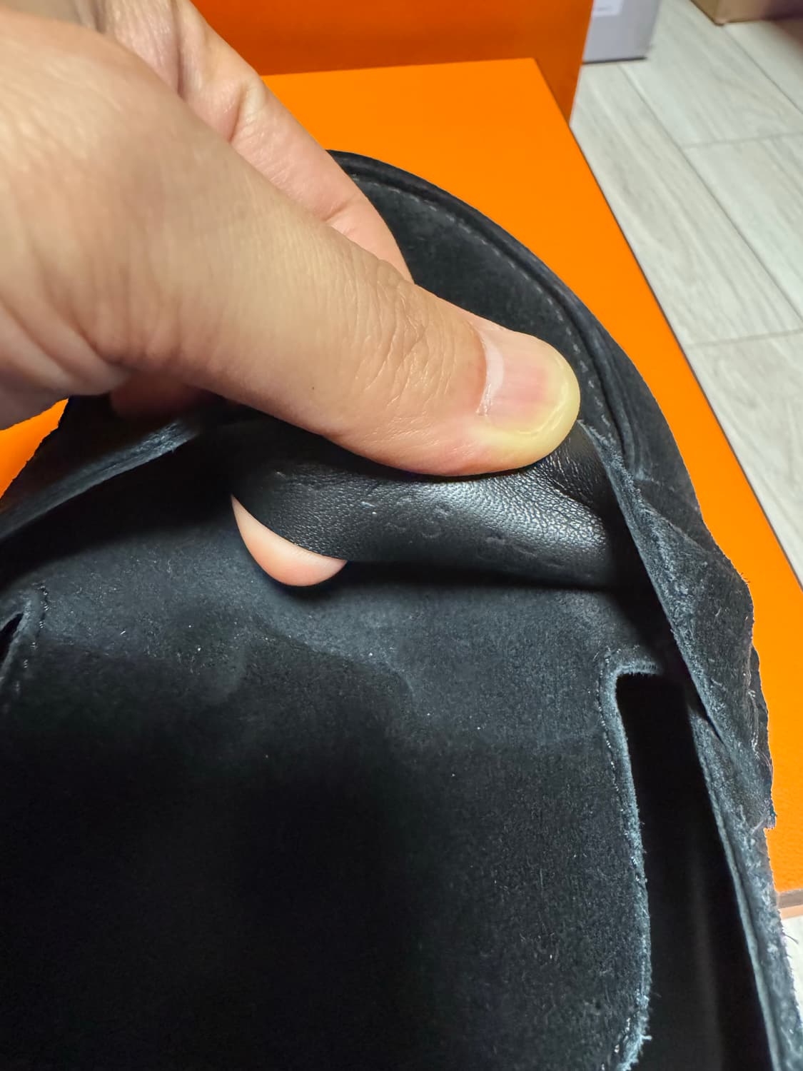 에르메스 고 뮬 스웨이드  상품이미지4