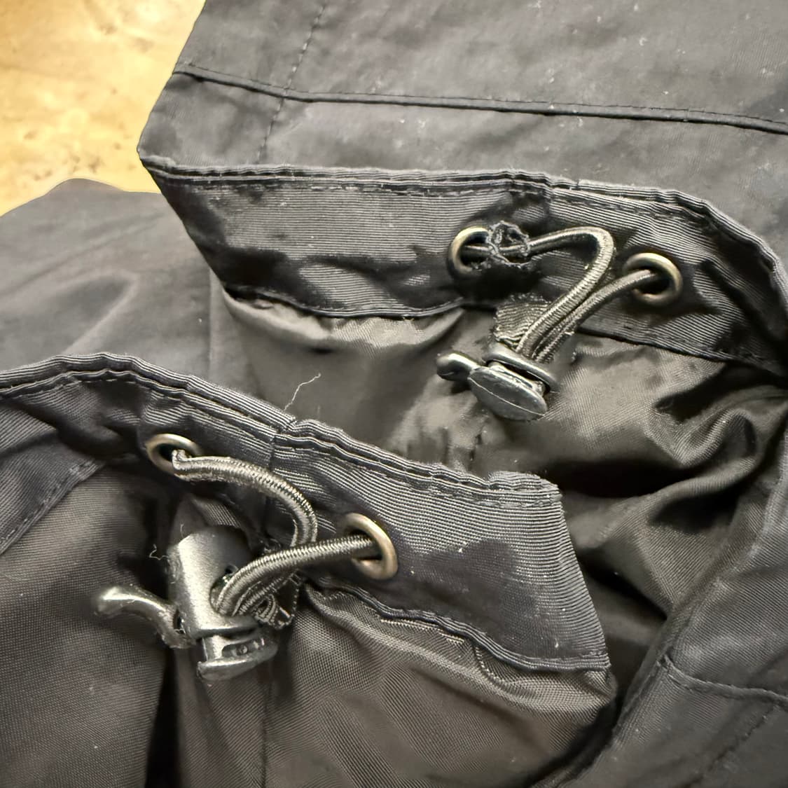 [정품/M] 노스페이스 블랙 바람막이 후드 자켓 b10 상품이미지7