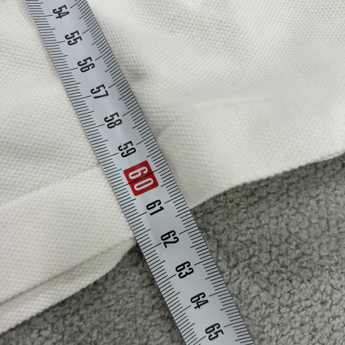 꼼데가르송 정품 블랙 하트 반팔 폴로티 화이트 2XL 상품이미지5