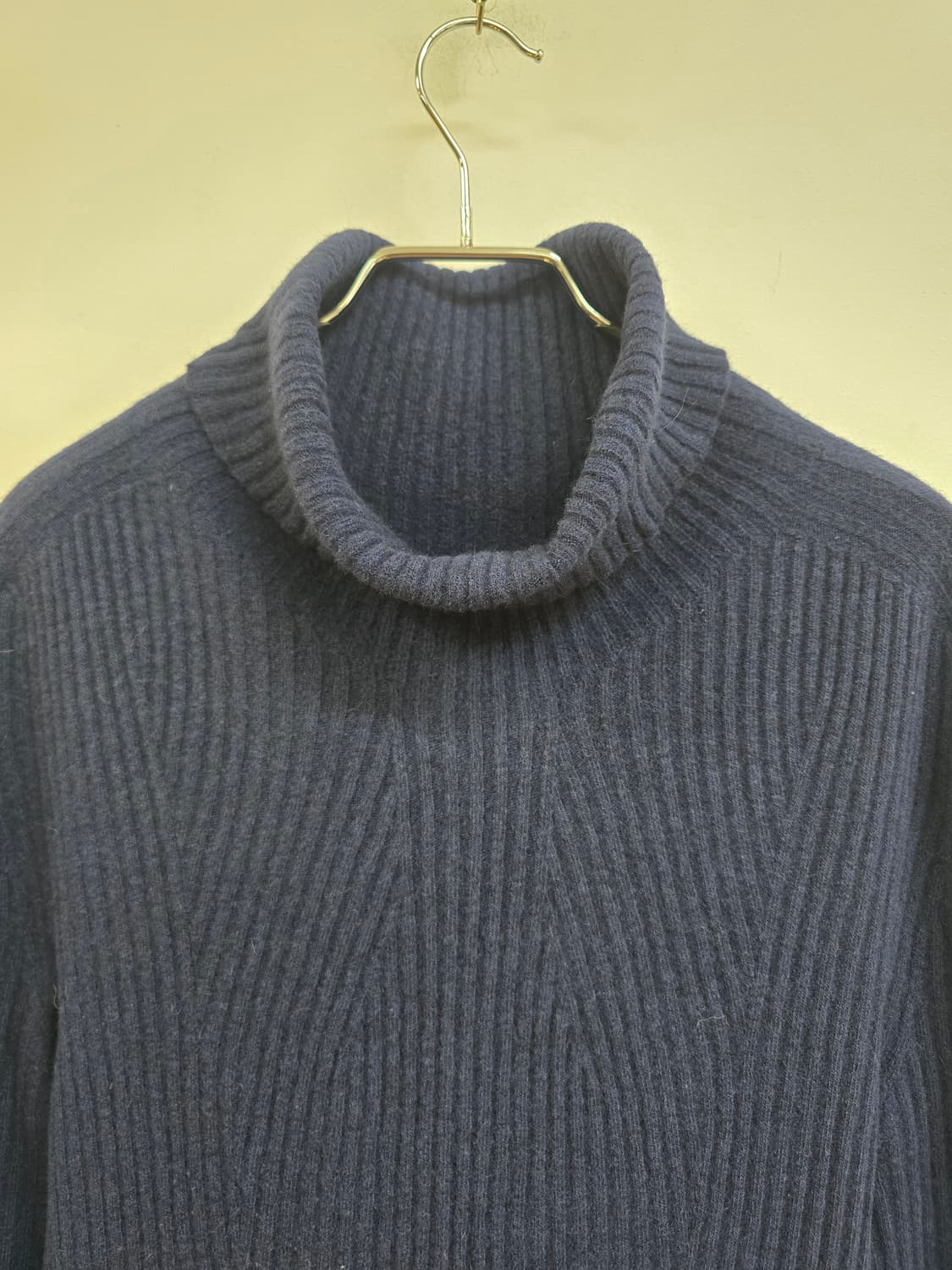 한섬 타임 양모+앙고라 패턴 겨울 니트 상품이미지2