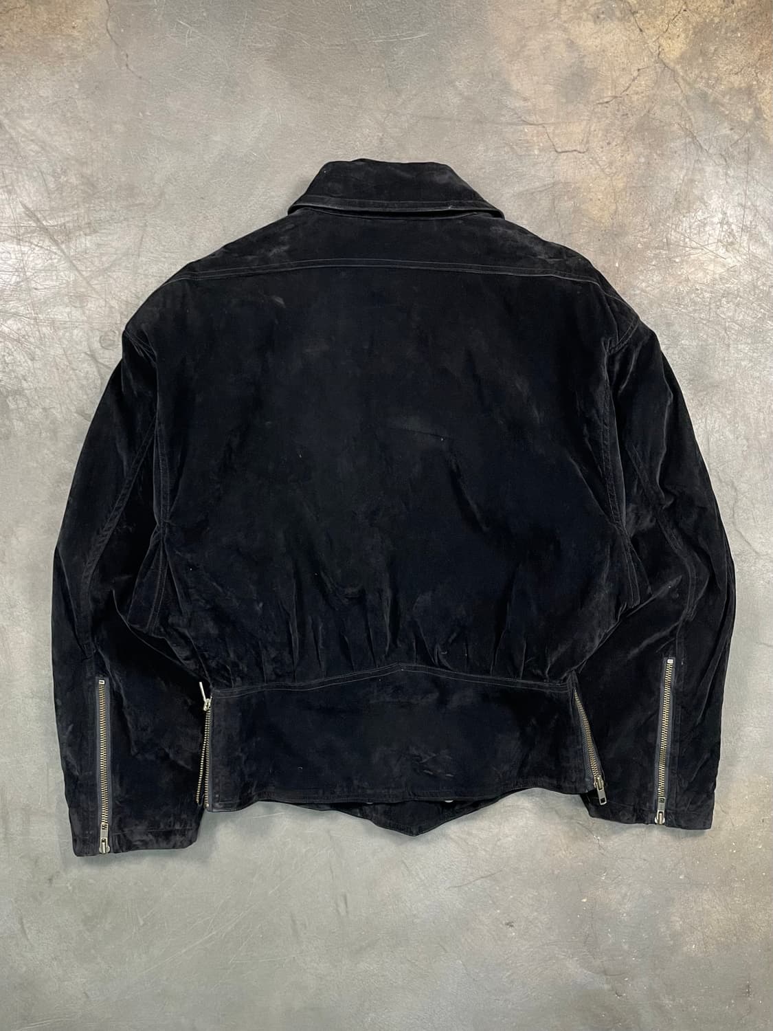 빈티지 벨벳 바이커 자켓 상품이미지6