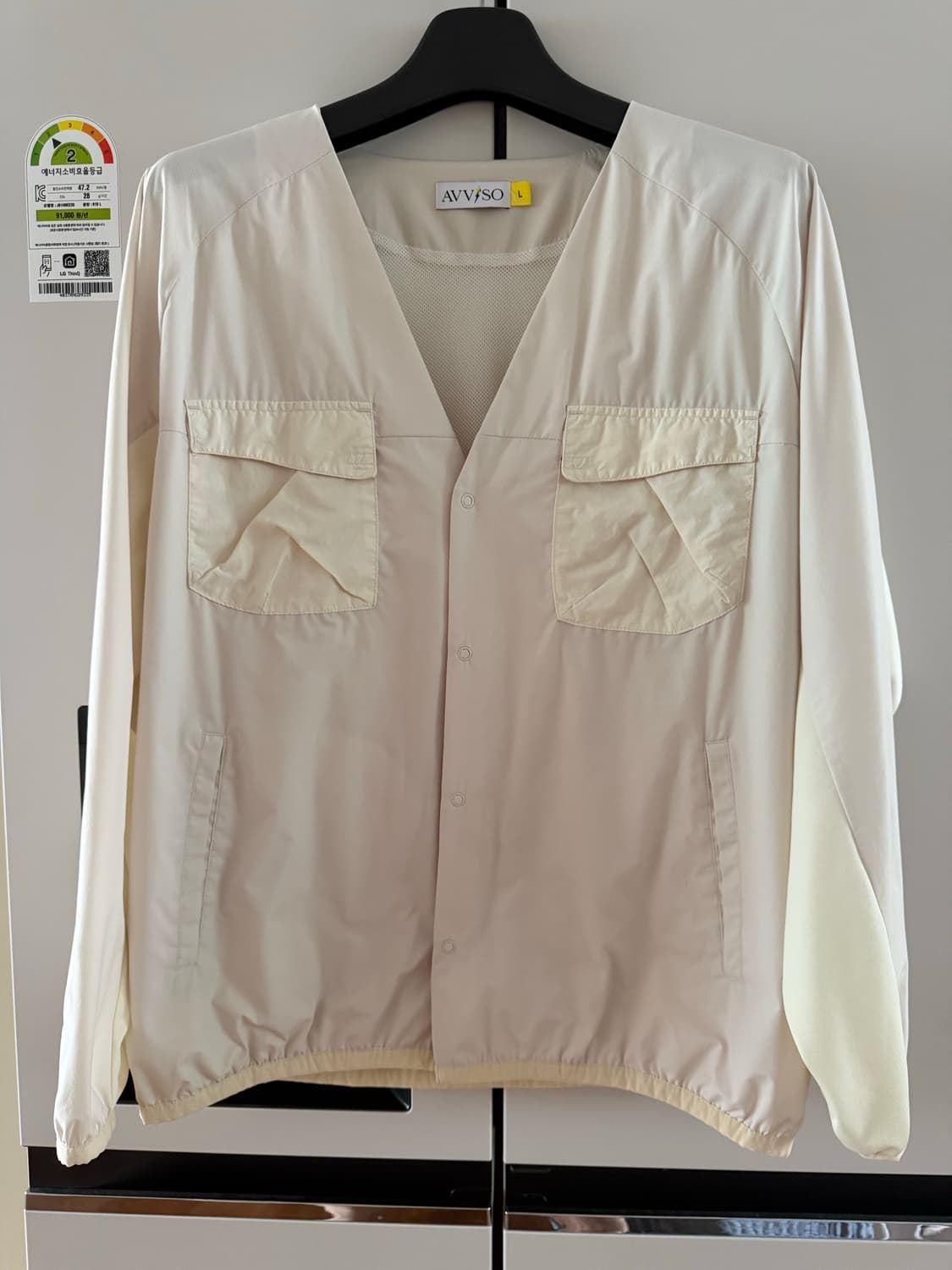 아비쏘 김종민착용 상하의 세트 라지 사이즈 105-110 상품이미지2