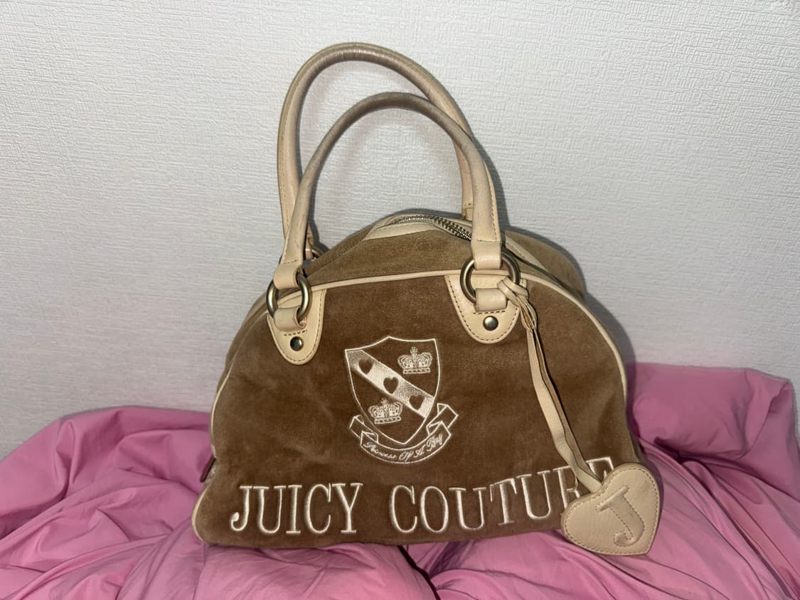 쥬시꾸뛰르 가방 브라운 갸루 상품이미지1