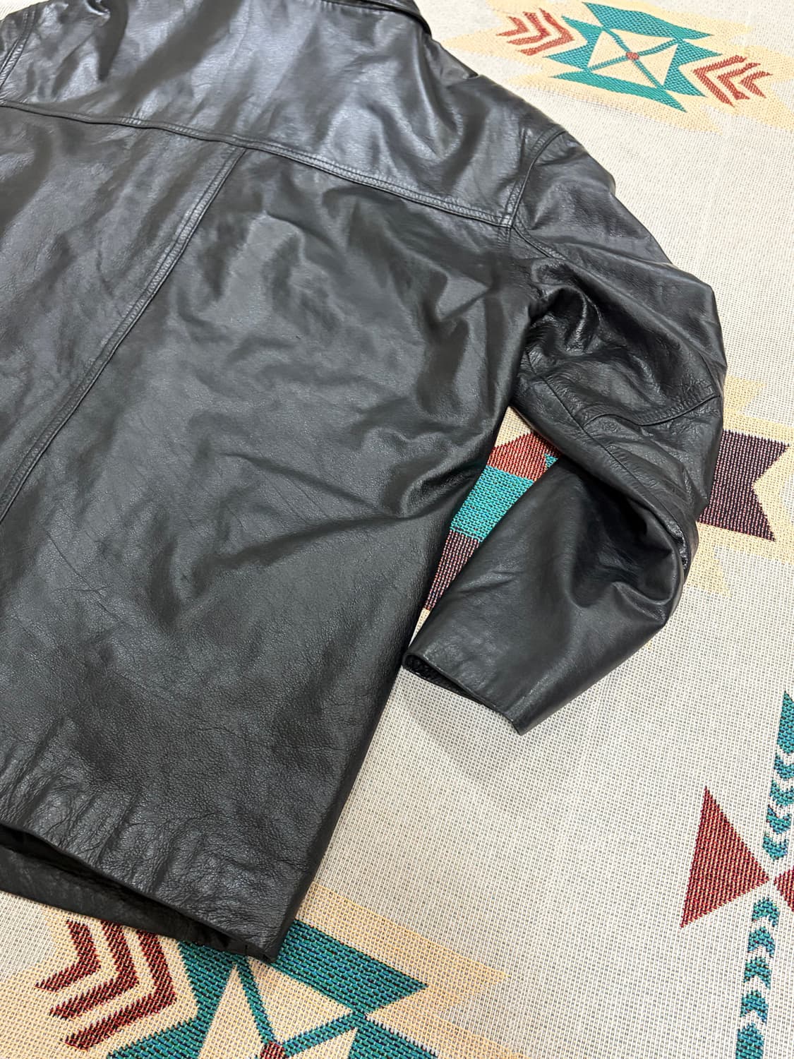 SORDOPA cow leather car coat / 레더 카코트 상품이미지7