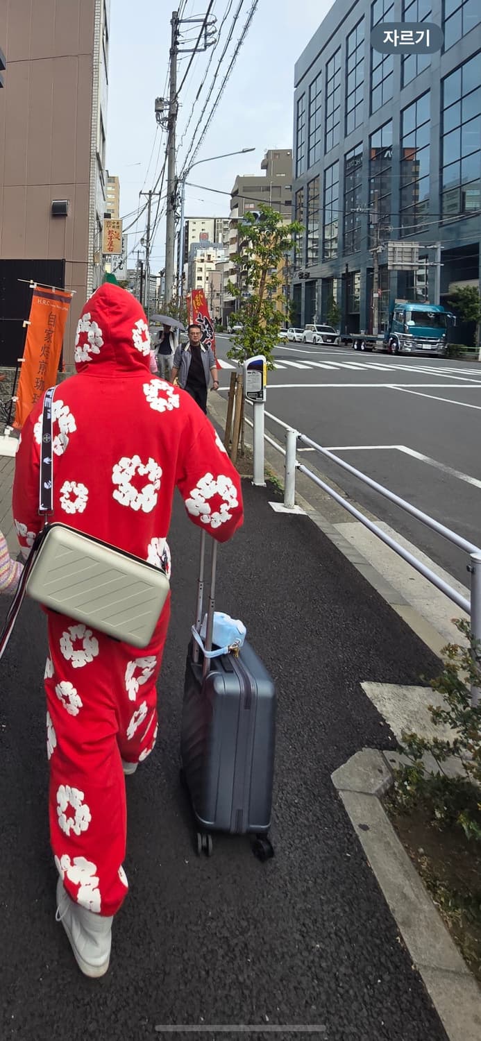 데님티어스 denimtears 셋업 (red) 상품이미지4