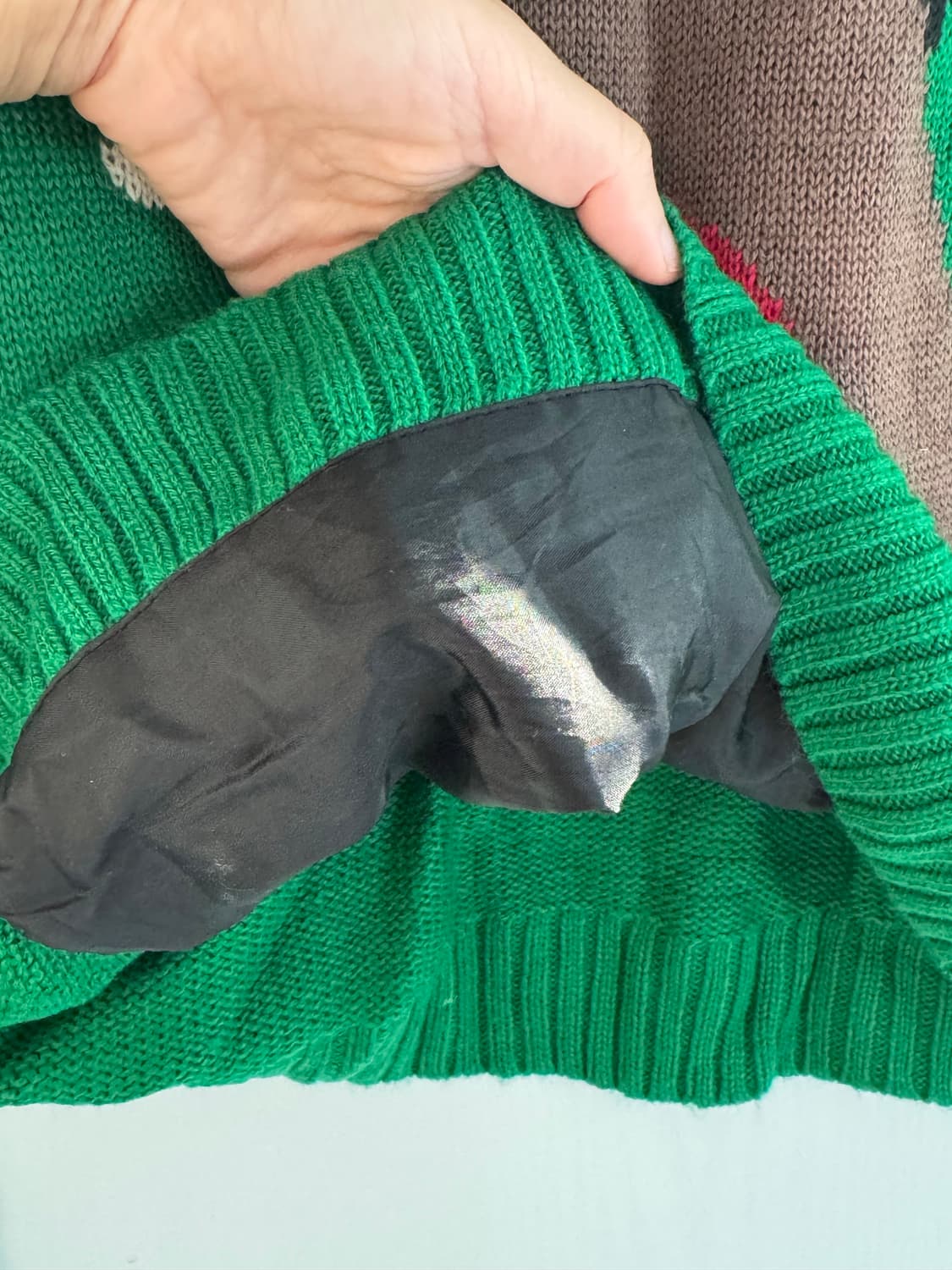 루돌프 크리스마스 니트 M 상품이미지2