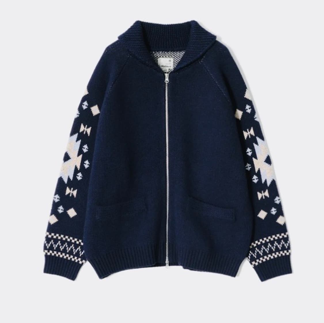 Horlisun 홀이선 쿠스코 코위찬 가디건 네이비 M 상품이미지1