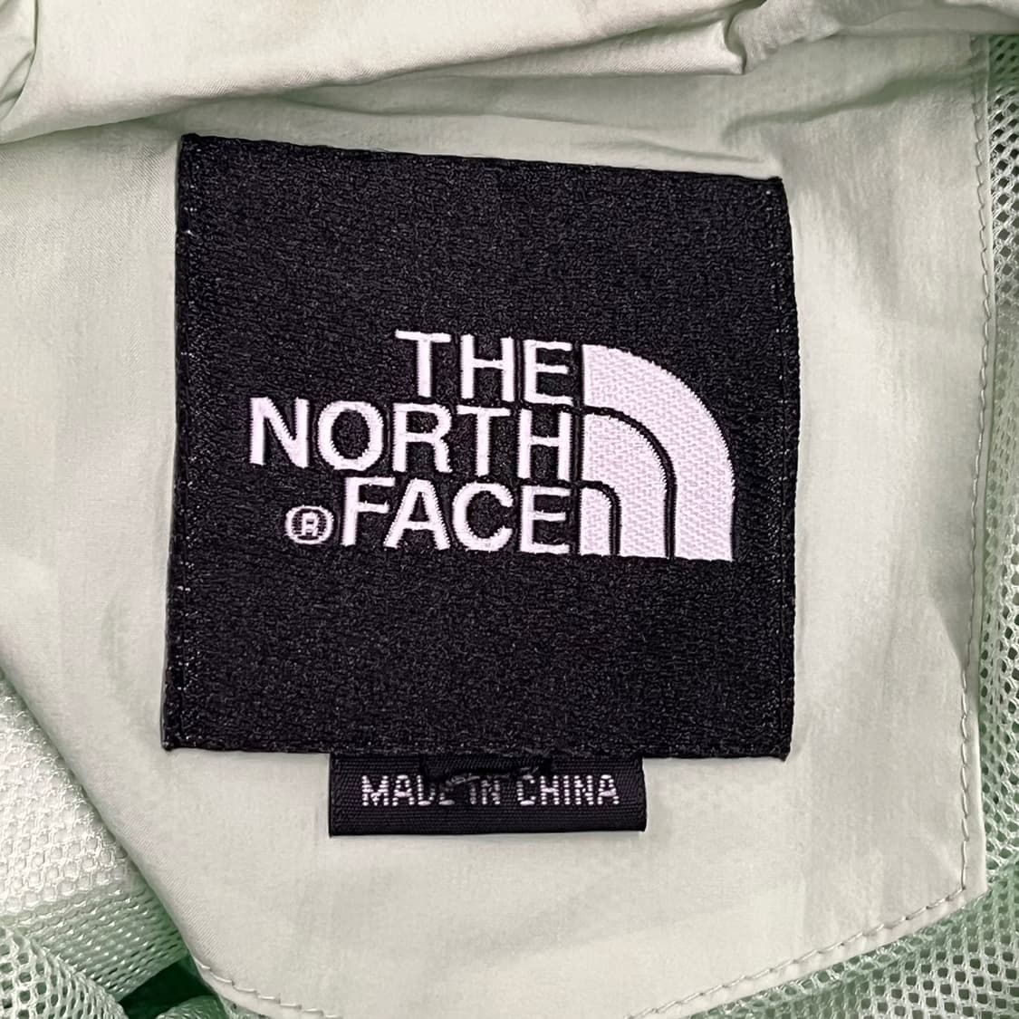 [정품/L] 노스페이스 바람막이 자켓 민트색 b10 상품이미지5
