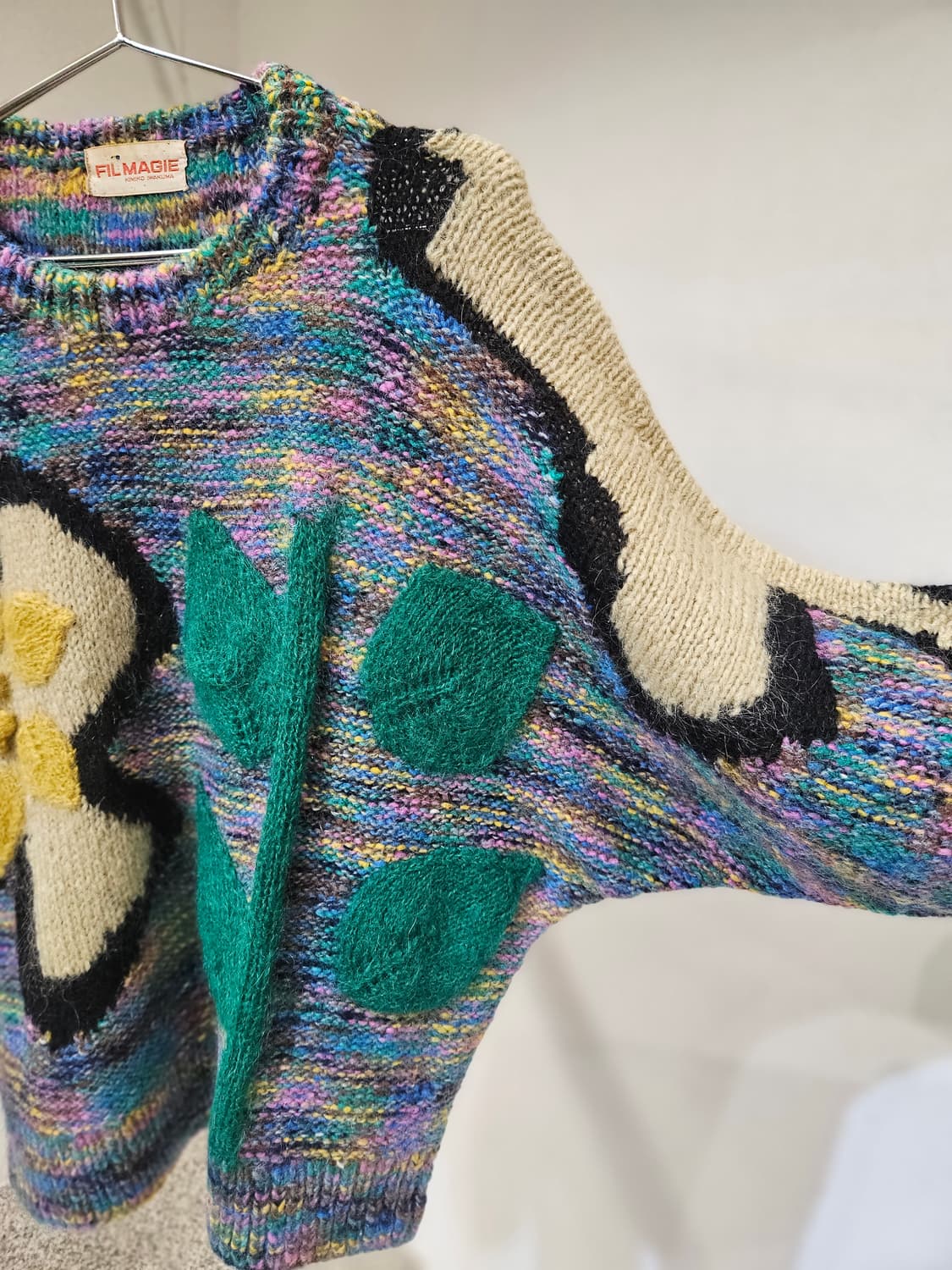 Hand made 플라워 니트 스웨터 상품이미지6