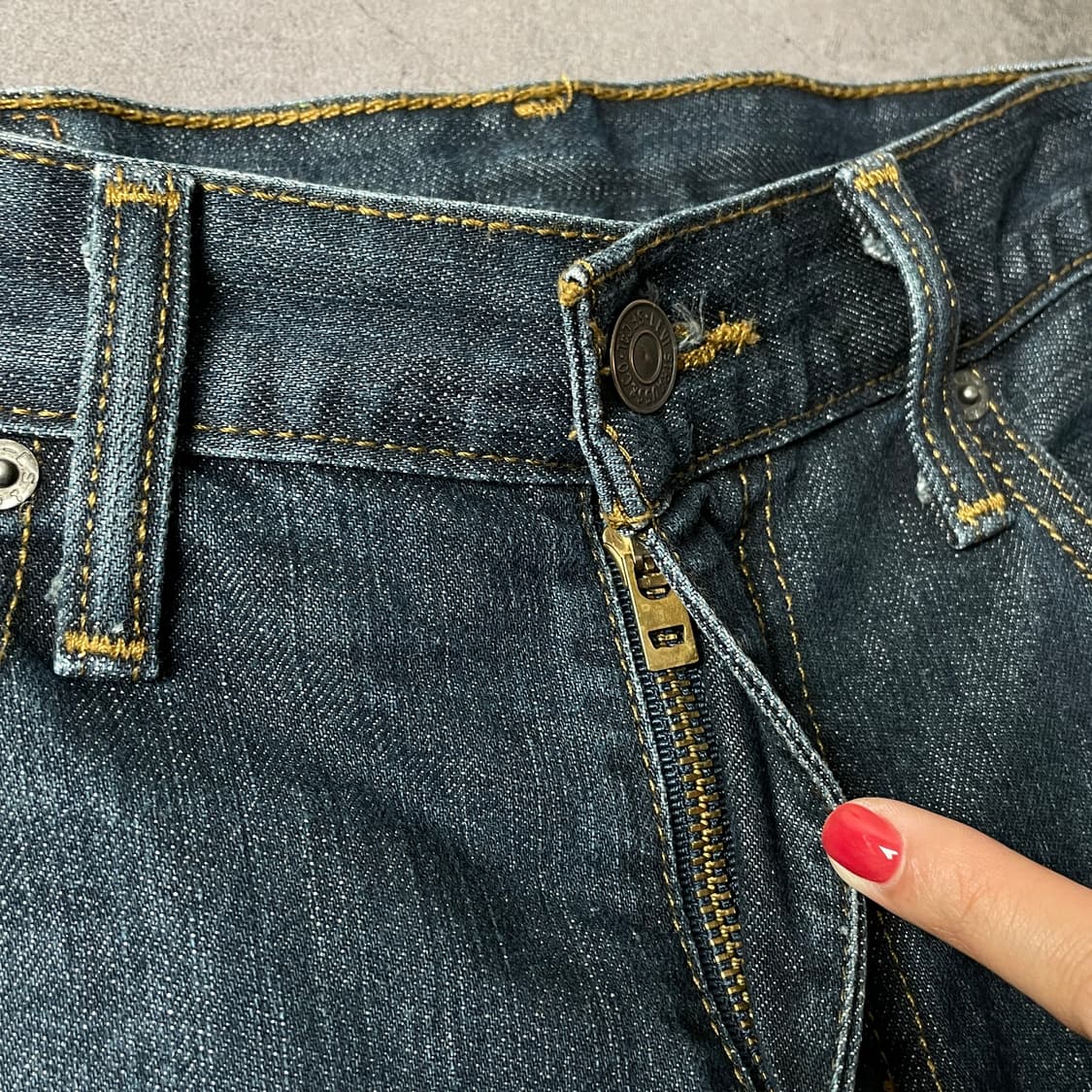 LEVI'S 리바이스502 레귤러 테이퍼드핏 데님 팬츠 A00615 상품이미지3