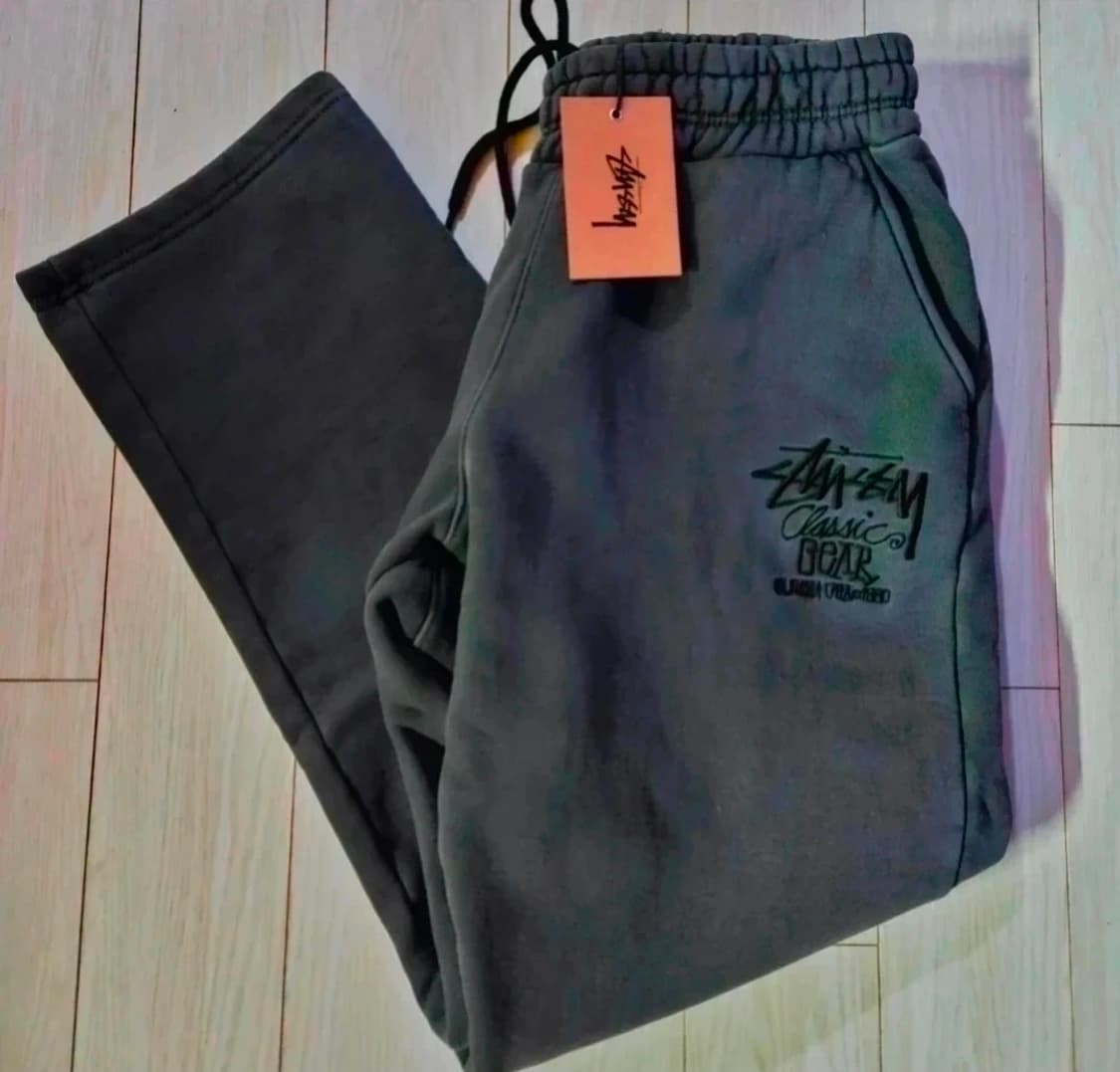 스투시 클래식 기모 트레이닝 바지 상품이미지1