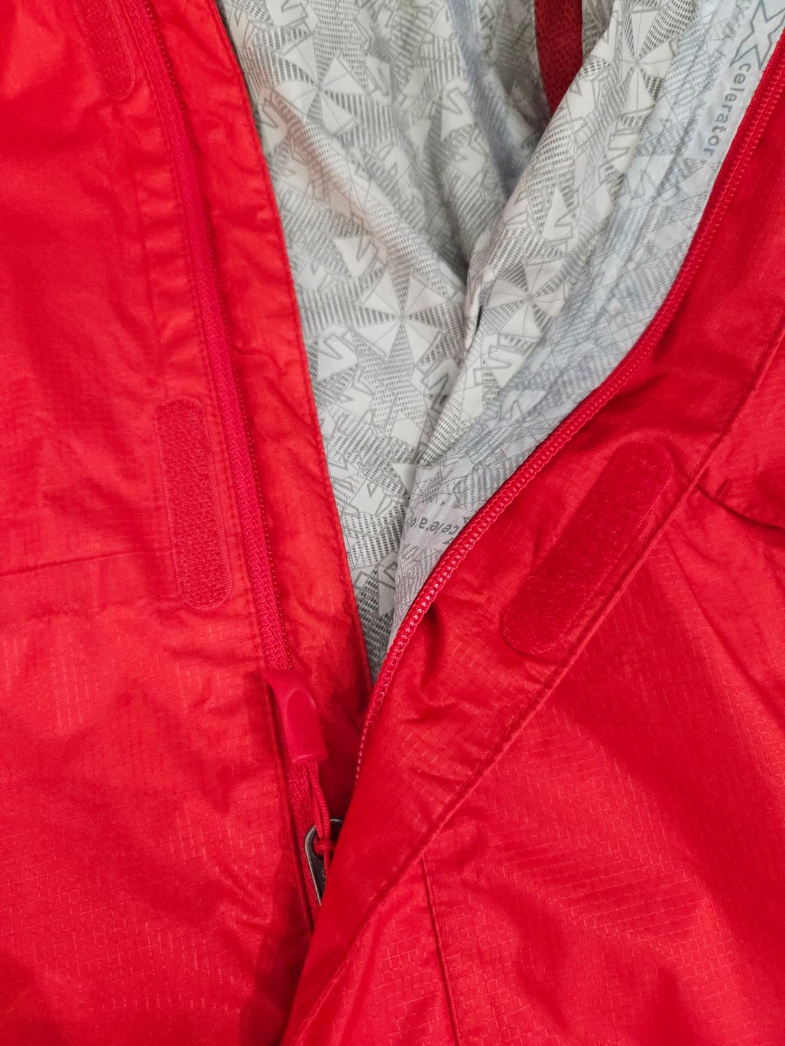 코오롱스포츠 남성 나일론 레드 바람막이_105 상품이미지4