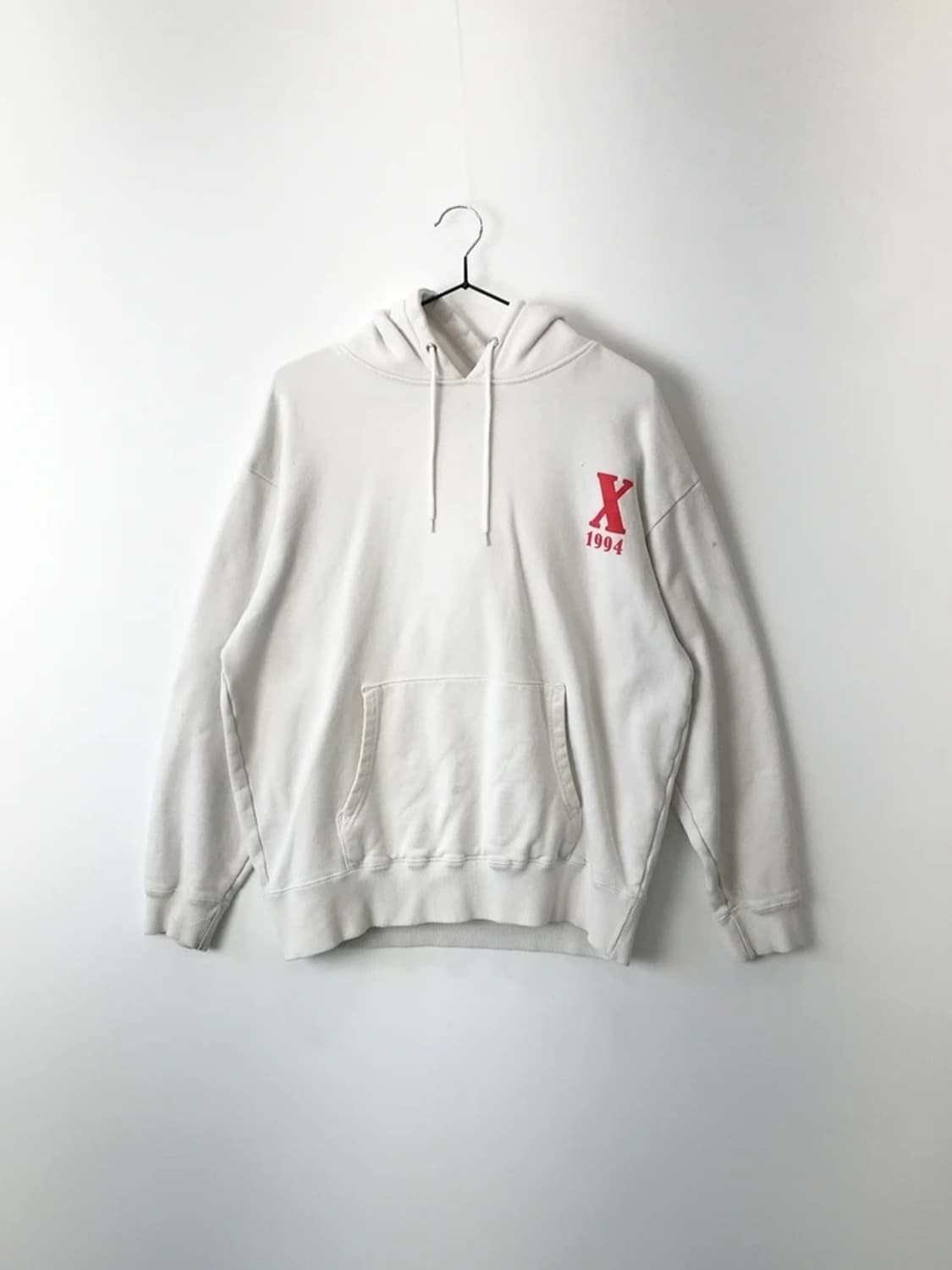 X-girl 1994 Logo White Hoodie 상품이미지4